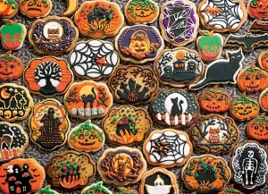 Halloween Cookies - 350pc Family Jigsaw Puzzle by Cobble Hill