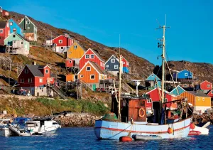 Nordic Houses - 1000pc Jigsaw Puzzle by Educa