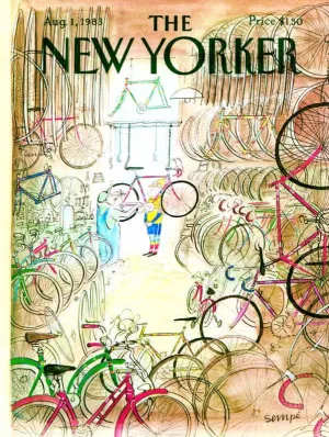 Bicycle Shop - 1000pc Jigsaw Puzzle by New York Puzzle Company