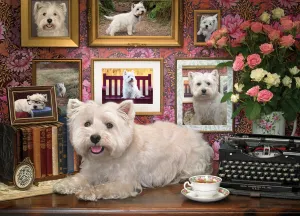 Westies Are My Type - 1000pc Jigsaw Puzzle by Cobble Hill