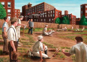 Old Time Baseball - 1000pc Jigsaw Puzzle by Cobble Hill