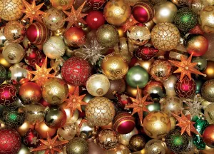 Christmas Balls - 500pc Jigsaw Puzzle By Cobble Hill