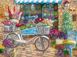 Pedals 'n' Petals - 275pc Easy Handling Puzzle by Cobble Hill