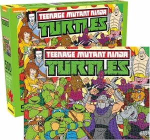 Teenage Mutant Ninja Turtles - 500pc Jigsaw Puzzle by Aquarius