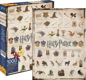 Harry Potter: Icons - 1000pc Jigsaw Puzzle by Aquarius