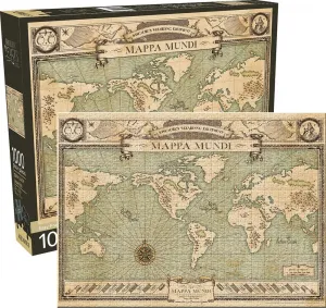 Fantastic Beasts: Map - 1000pc Jigsaw Puzzle by Aquarius
