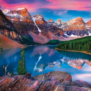 Mountains on Fire - 300pc Large Format Jigsaw Puzzle by Buffalo Games