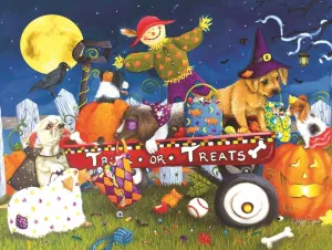 Halloween Puppies - 300pc Jigsaw Puzzle By Sunsout