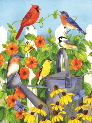 Picket Fence Perchers - 500pc Jigsaw Puzzle By Sunsout