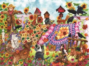 Autumn Garden Quilts - 1000pc Jigsaw Puzzle By Sunsout