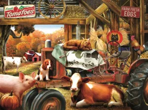 Barnhouse Meeting - 1000pc Jigsaw Puzzle By Sunsout