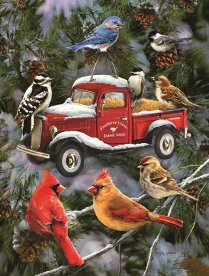 Pickup Feeder - 500pc Jigsaw Puzzle By Sunsout