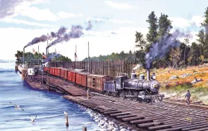Crossing Columbia - 550pc Jigsaw Puzzle By Sunsout