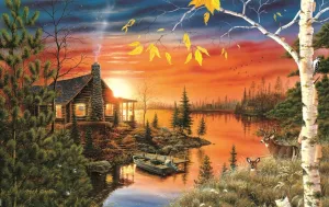 Autumn Evening - 550pc Jigsaw Puzzle By Sunsout
