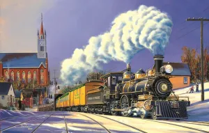 Winter Arrival - 1000pc Jigsaw Puzzle By Sunsout