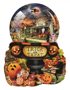 Halloween Globe - 1000pc Jigsaw Puzzle By Sunsout