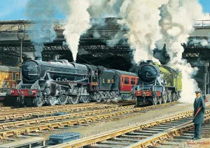 Full Steam Ahead - 500pc Jigsaw Puzzle By Falcon