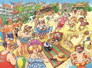 WASGIJ: Original 24, A Very Merry Holiday! - 1000pc Jigsaw Puzzle By Jumbo