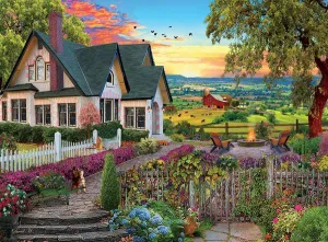 David Maclean: Hilltop View - 1000pc Jigsaw Puzzle by Ceaco