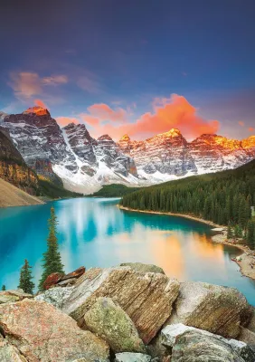 Moraine Lake, Banff National Park, Canada - 1000pc Jigsaw Puzzle by Educa