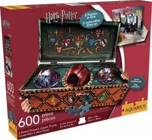 Harry Potter: Quidditch Set - 600pc Double-sided Shaped Jigsaw Puzzle by Aquarius
