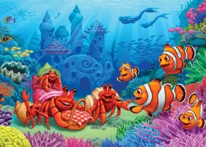 Clownfish Gathering - 35pc Tray Puzzle by Cobble Hill