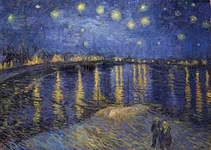 Van Gogh: Starry Night over the Rhone - 1000pc Jigsaw Puzzle By D-Toys