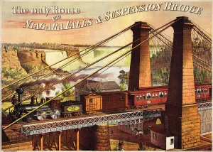 Niagara Falls Suspension Bridge - 1000pc Jigsaw Puzzle By D-Toys