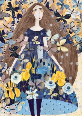 Andrea: Spring - 1000pc Jigsaw Puzzle By D-Toys