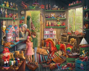 Toy Shed - 1000pc Jigsaw Puzzle by White Mountain
