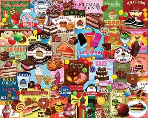 Sweet Treats - 1000pc Jigsaw Puzzle by White Mountain