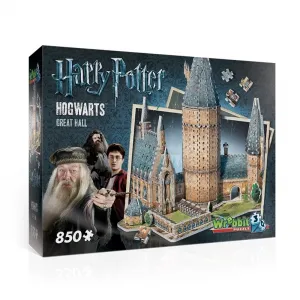 Hogwarts Great Hall - 850pc 3D Puzzle by Wrebbit