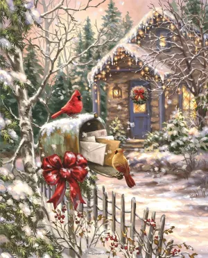 Cardinal Cottage - 1000pc Jigsaw Puzzle By Springbok