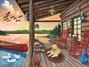 Welcome to the Cabin - 1000pc Jigsaw Puzzle By White Mountain