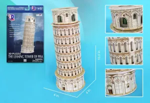 Leaning Tower of Pisa - 13pc 3D Jigsaw Puzzle by Daron