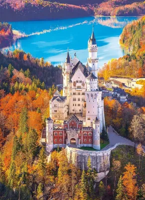 Neuschwanstein - 1000pc Jigsaw Puzzle by Clementoni