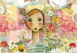 Joyful Girl - 1000pc Jigsaw Puzzle by Lang