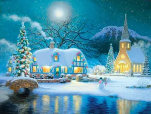 Country Snowfall - 300pc Jigsaw Puzzle By Sunsout