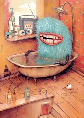 Bathtub - 1000pc Jigsaw Puzzle By Heye