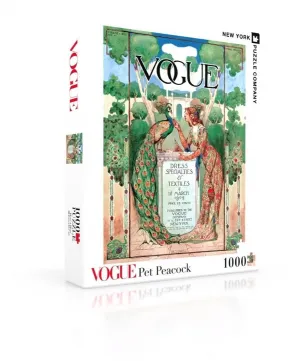 Pretty as a Peacock - 1000pc Jigsaw Puzzle by New York Puzzle Company