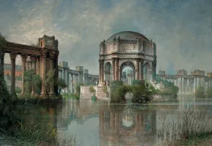 Deakin: Palace of Fine Arts - 1000pc Jigsaw Puzzle by Pomegranate