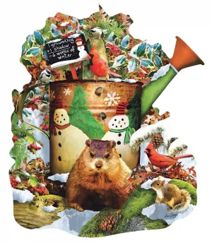 Groundhog Day - 1000pc Shaped Jigsaw Puzzle By Sunsout
