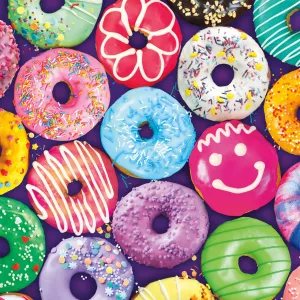 Delightful Donuts - 300pc Large Format Jigsaw Puzzle by Buffalo Games
