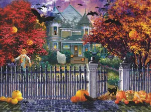 Halloween House - 1000pc Jigsaw Puzzle by Sunsout