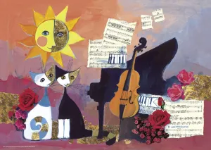 Cello - 1000pc Jigsaw Puzzle By Heye