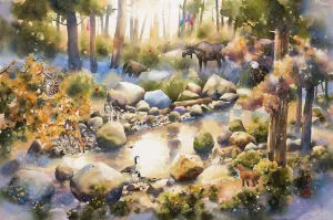 Fong: Only in My Dreams - 750pc Jigsaw Puzzle By Standout Puzzles