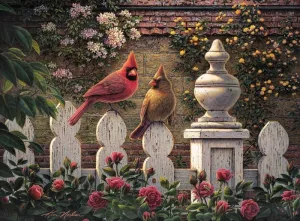 Kim Norlien: Emily's Garden - 1000pc Jigsaw Puzzle by Buffalo Games