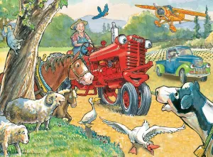 Tractor Mac: Out for a Ride - 60pc Jigsaw Puzzle by Masterpieces