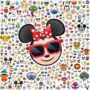 Disney Emoji: Emoji Minnie - 300pc Jigsaw Puzzle by Ceaco