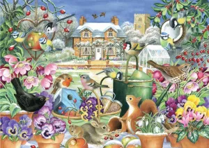 Winter Garden - 1000pc Jigsaw Puzzle By Falcon